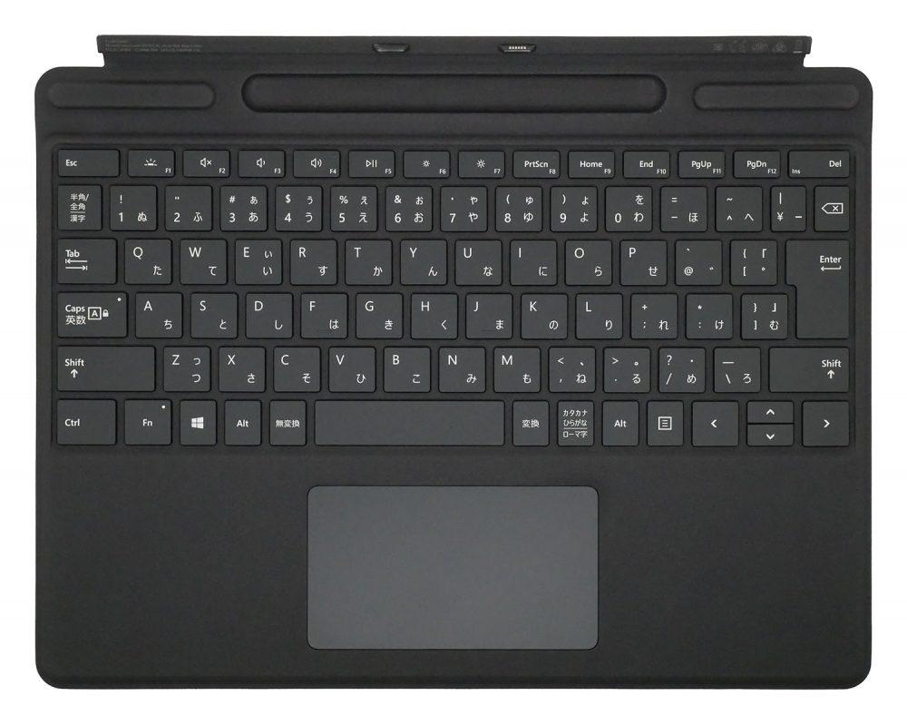 スリム ペン付き Surface Pro X Signature キーボード ブラック