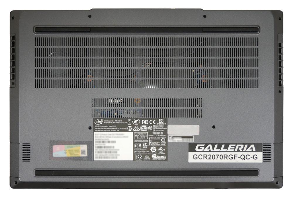 GALLERIA GCR2070RGF-QC ガンメタリックモデル