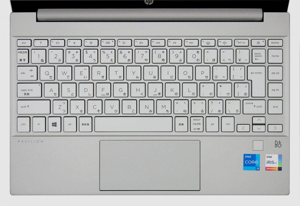 HP Pavilion 13-bbのキーボード
