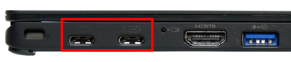 Thunderbolt 4（USB 4）も２つ搭載