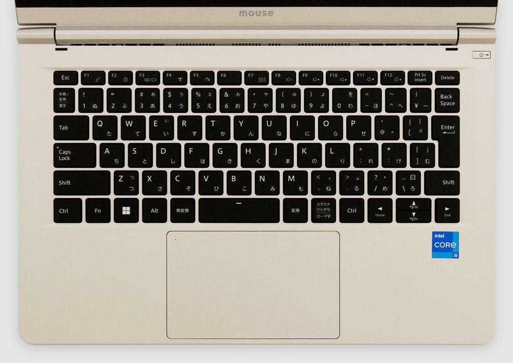 mouse B4-i5のキーボード