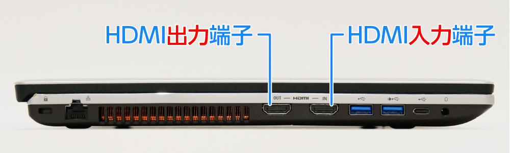  HDMI出力・入力端子