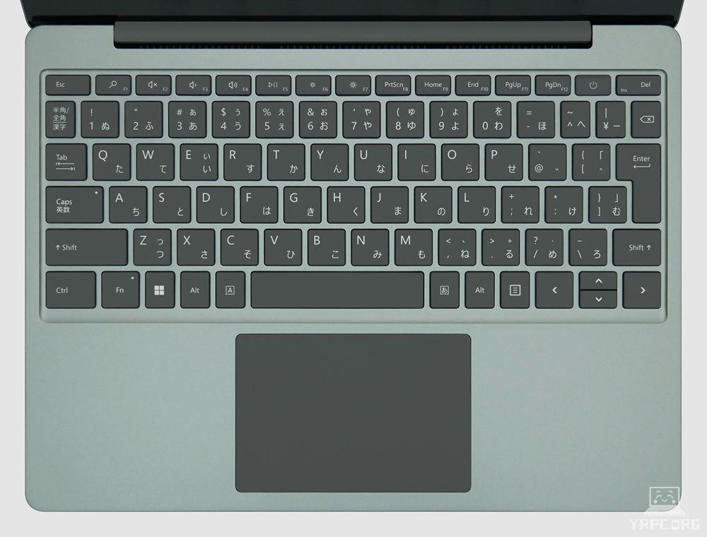 Surface Laptop Go 3のキーボード