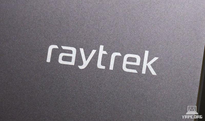 raytrek R6-RLの天板ロゴのアップ